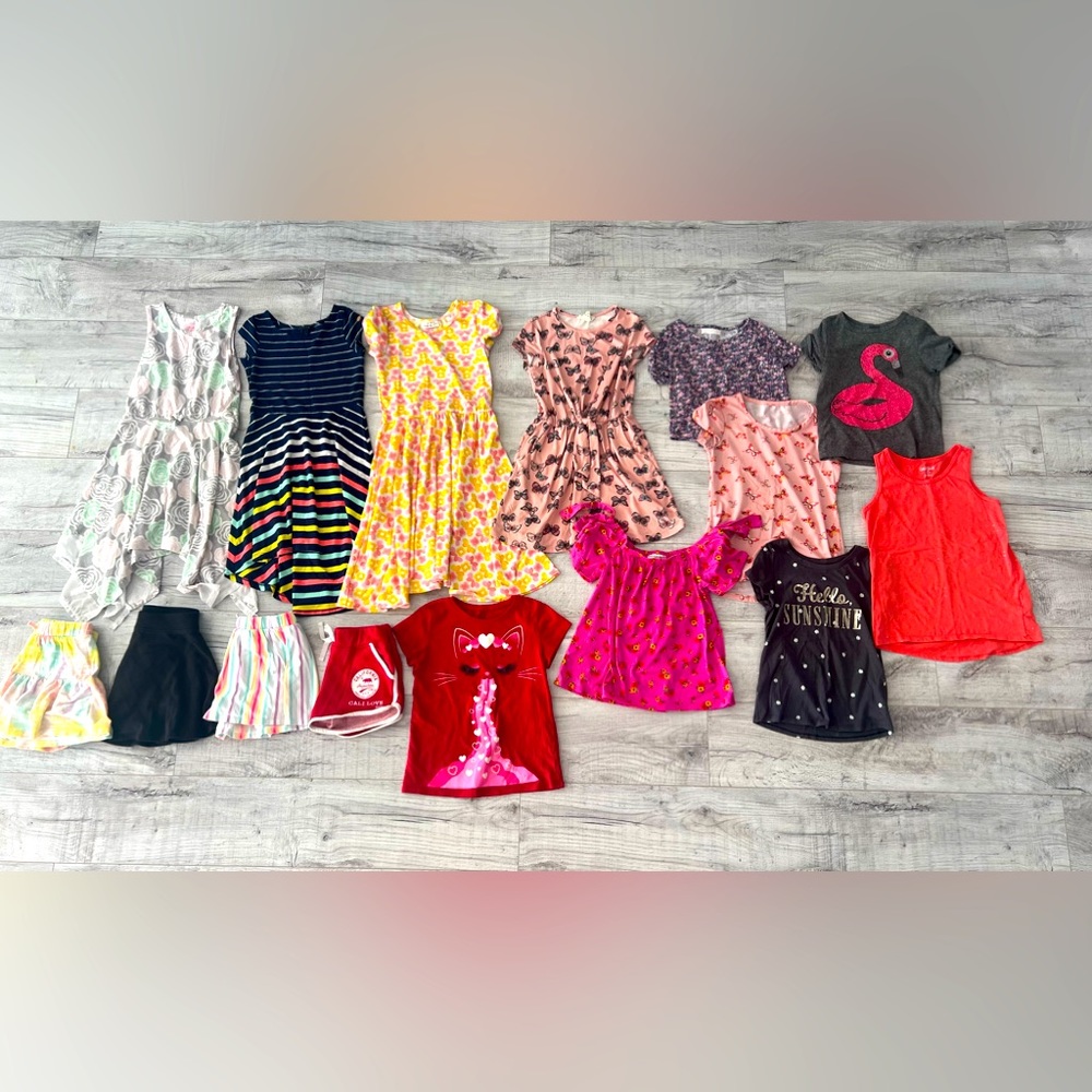 HUGE Girls Size 7/8 Summer Bundle